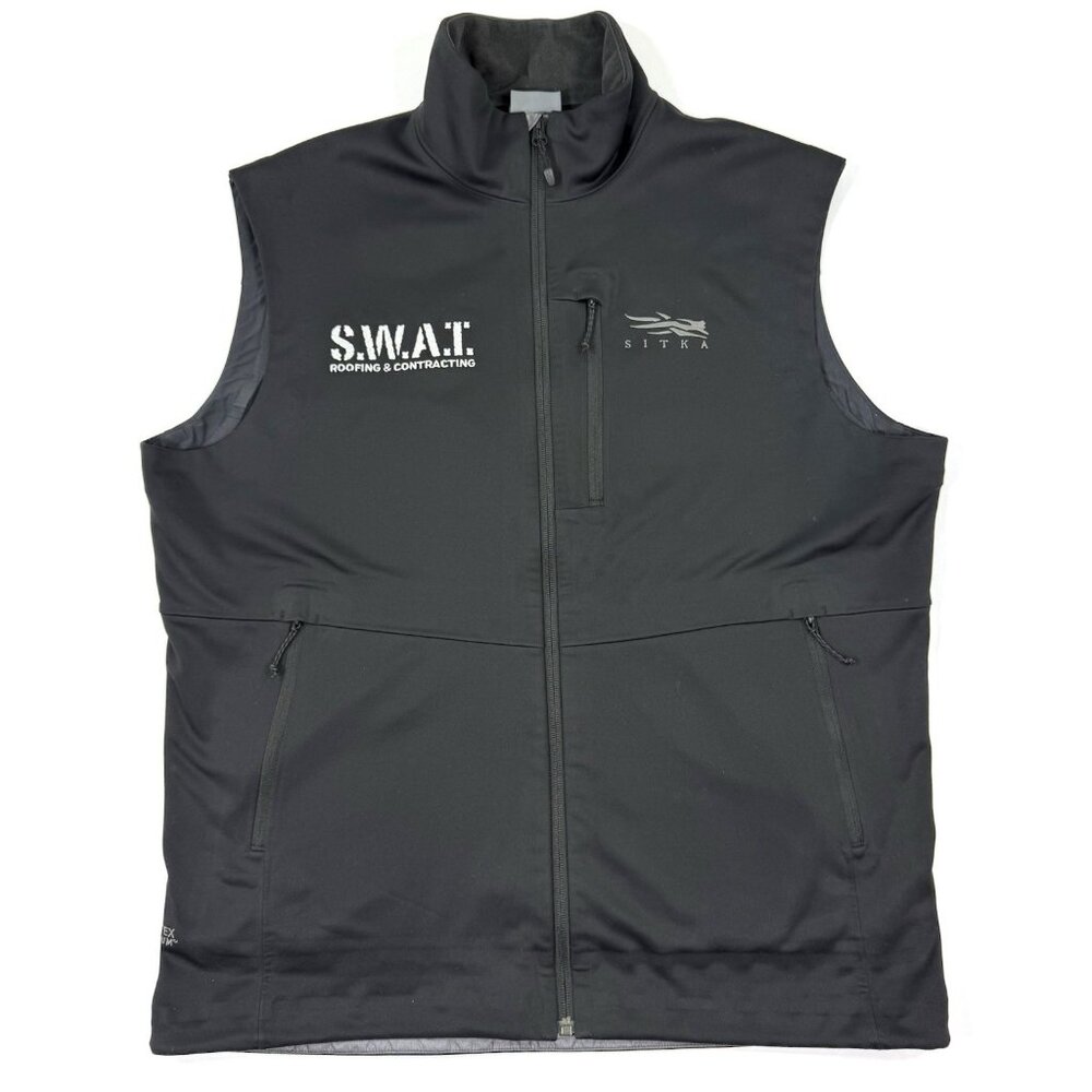 Sitka Mens Jetstream Vest Gore-Tex Infinium Windstopper Hunting Size Large LOGO